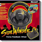 run sidewinder force feedback wheel in xp mode