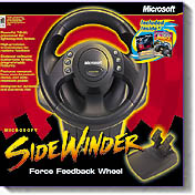 sidewinder force feedback wheel